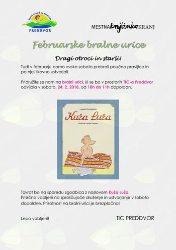 sobotna bralna urica