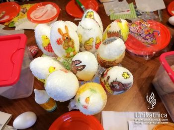 Izdelava velikonočnih okrasnih jajčkov