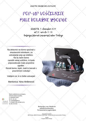 POP-UP VOŠČILNICE Male kolažne zgodbe