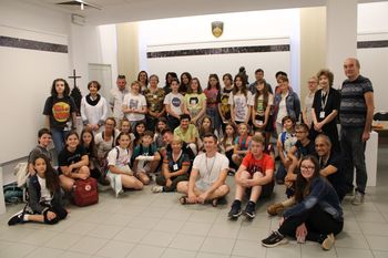 Spet so se srečali mladi likovniki Spet so se srečali mladi likovniki