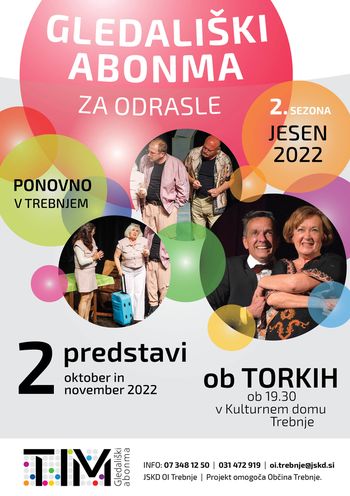 Vrača se gledališki abonma za odrasle TIM