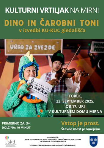 Dino in čarobni Toni na Mirni