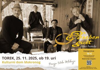Etno banda Poseben gušt v Mokronogu