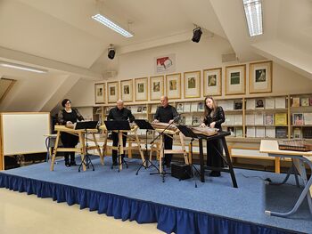 Koncert Slovenskega citrarskega kvarteta v Šentrupertu