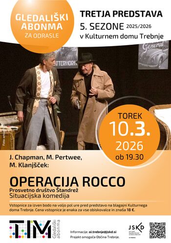Gledališki abonma TIM: Operacija Rocco