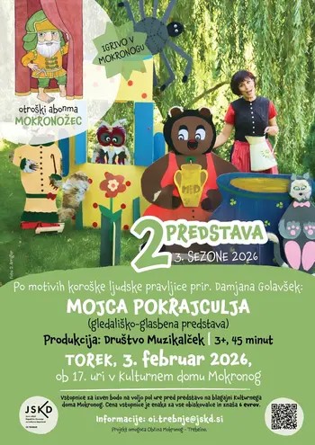 Otroški abonma Mokronožec: Mojca Pokrajculja (Damjana Golavšek)