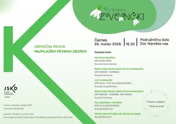 Pomladni zvončki: Območna revija najmlajših pevskih zborov