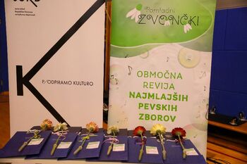 Pomladni zvončki združili najmlajše pevce v Dolenji Nemški vasi