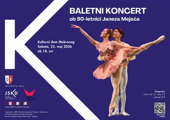 Baletni koncert Društva baletnih umetnikov Slovenije v Mokronogu