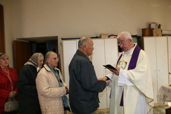 Predvelikonočno srečanje starejših na Brdu