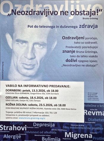 VABILO na informativnoo predavanje - Neozdravljivo ne obstaja.