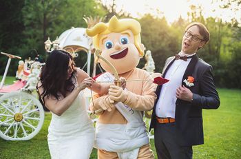 FOTO in VIDEO: Z ona-on.com do Sanjske poroke: Mateja & Brane sta ona-on mladoporočenca