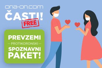 Nad osamljenost v času štirih sten? Ona-on.com časti ~ FREE spoznavni paket.
