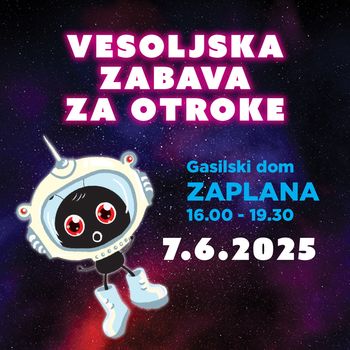 Vesoljska zabava za otroke