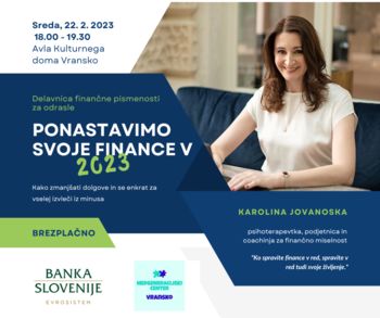 (Po)nastavimo svoje finance v letu 2023