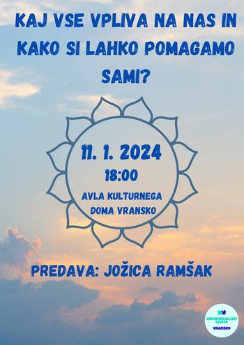 Kaj vse vpliva na nas in kako si lahko pomagamo sami? Kaj vse vpliva na nas in kako si lahko pomagamo sami?