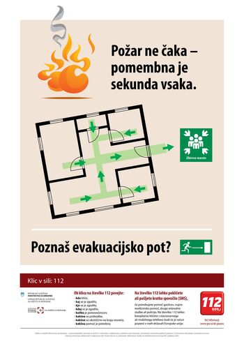 Požar ne čaka – pomembna je sekunda vsaka