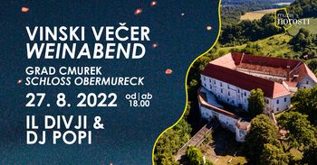 Vinski večer na gradu Cmurek, 27. 8. 2022