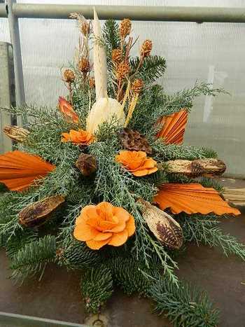 Delavnica »IZDELAVA JESENSKIH ARANŽMAJEV"