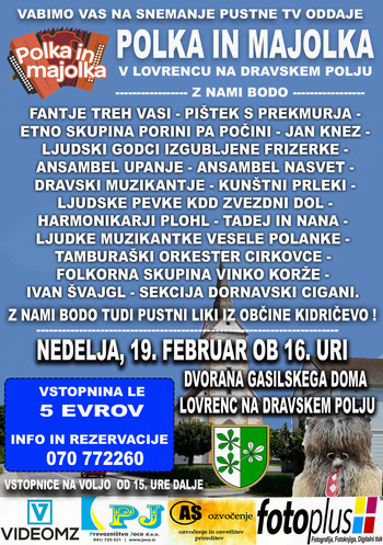 POLKA in MAJOLKA - pustna tv oddaja