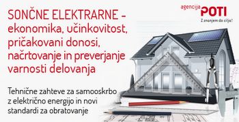 Učinkovitost in donosnost sončnih elektrarn