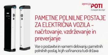 Ne zamudite javnega razpisa za sofinanciranje nakupa pametnih polnilnih postaj!