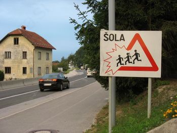 Varno v šolo, pa tudi domov