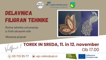 Delavnica filigran tehnike