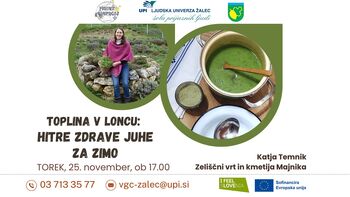 Toplina v loncu: hitre zdrave juhe za zimo s Katjo Temnik