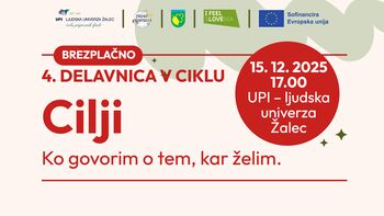 Cilji: Ko govorim o tem, kar želim – ne o tem, česar nočem. (delavnica z Biserko Neuholt Hlastec)