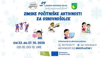 Zimske počitniške aktivnosti: dan za eksperimente