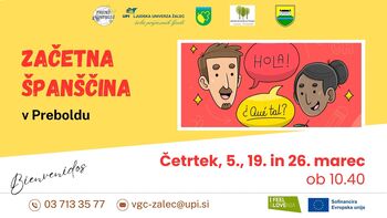 Začetna španščina v Preboldu