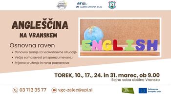 Osnovna angleščina na Vranskem