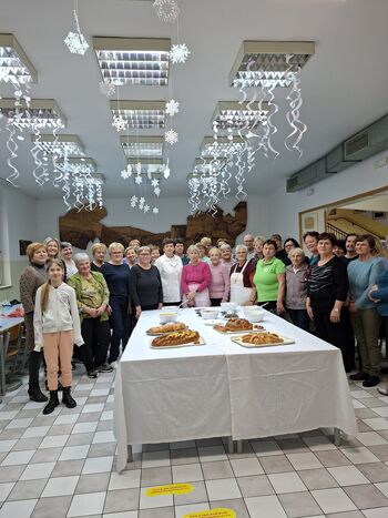 Prva dejavnost v novem letu; kuharski tečaj