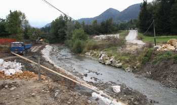 Sanacija dovozne ceste in mostu AMZS Čeplje–poligon Sanacija dovozne ceste in mostu AMZS Čeplje–poligon