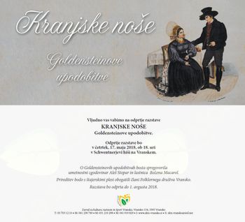 KRANJSKE NOŠE - Goldensteinove upodobitve