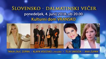 SLOVENSKO-DALMATINSKI VEČER