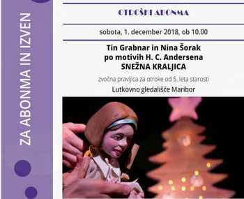 SNEŽNA KRALJICA - gledališki abonma in izven