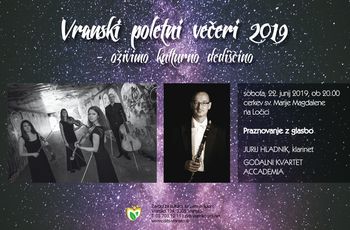 VRANSKI POLETNI VEČERI 2019 – oživimo kulturno dediščino