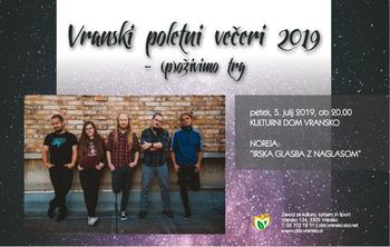 VRANSKI POLETNI VEČERI 2019 - (p)oživimo trg