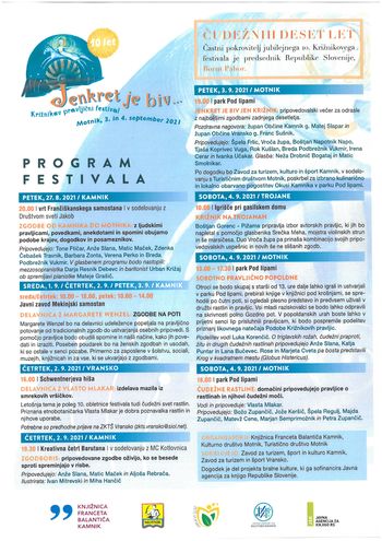 KRIŽNIKOV PRAVLJIČNI FESTIVAL