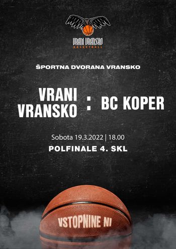 VRANI VRANSKO : BC KOPER
