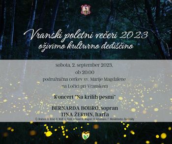 Vranski poletni večeri 2023  – oživimo kulturno dediščino