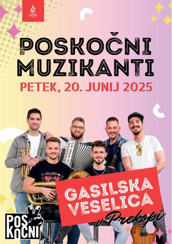 Gasilska veselica v Prekopi