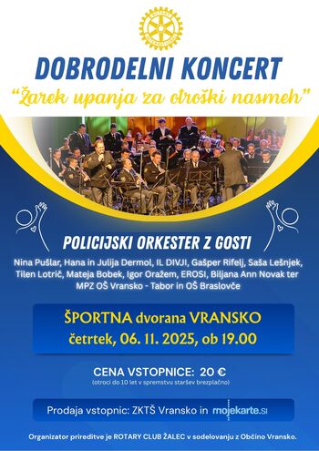 Rotary klub Žalec – skupaj za otroški nasmeh