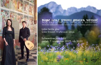 Koncert "Buge waz primi gralva Venus!/ Bog vas sprejmi, kraljica Venera!"