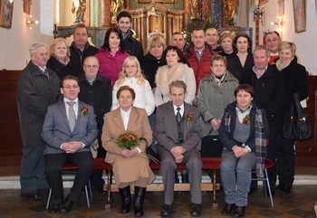 Zlata poroka družine Krajnc