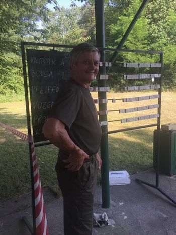 Novi občinski prvak v streljanju glinastih golobov postal Sergej Skledar Novi občinski prvak v streljanju glinastih golobov postal Sergej Skledar