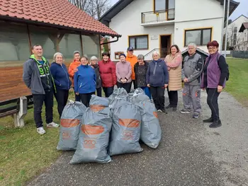 V letošnji čistilni akciji sodelovalo 15 društev in 275 udeležencev