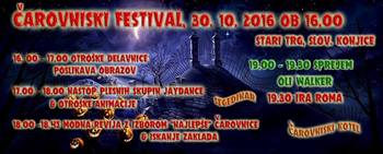 Čarovniški festival in Sprejem Oli Walker